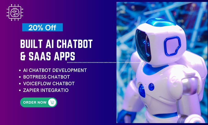 Gig Preview - Expert ai chatbot development with botpress, voiceflow, and app integration