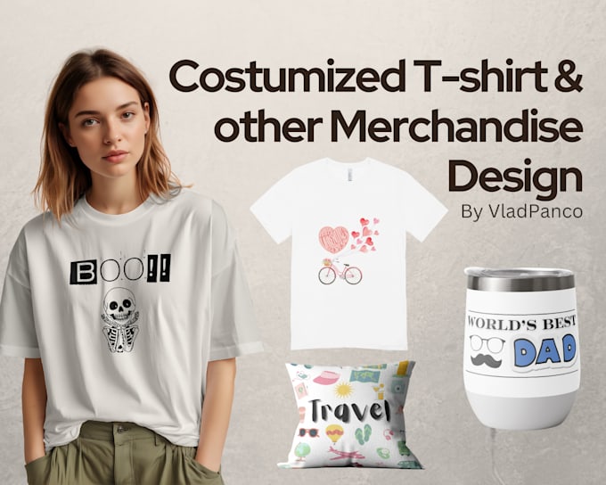 Bestseller - customize your tshirts and other merchandises for your business