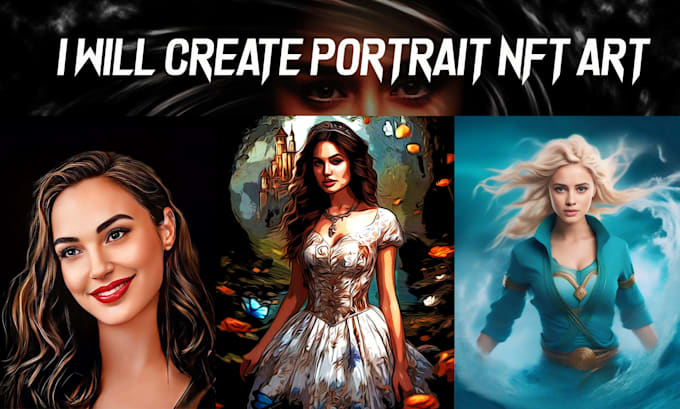 Bestseller - create portrait nft art