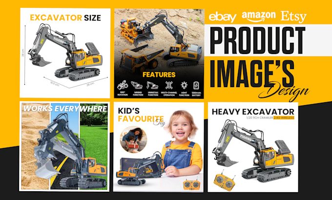 Gig Preview - Design high converting product images for amazon, ebay and shopify