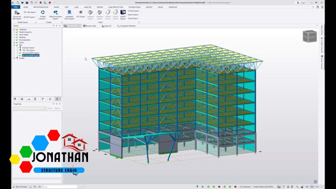 Gig Preview - Be your structural engineer uk usa for design timber steel concrete