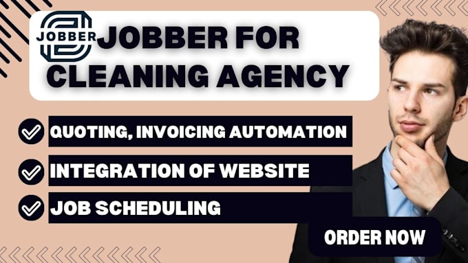 Gig Preview - Integrate jobber with cleaning website using zapier, integrate with CRM software