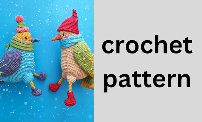 Bestseller - write amigurumi crochet pattern