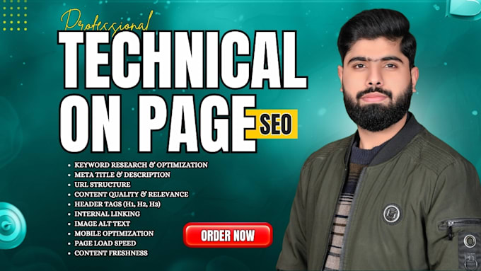 Gig Preview - Be your professional technical on page SEO expert