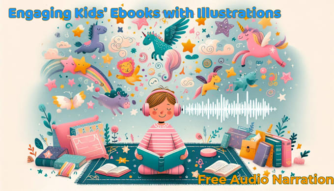 Bestseller - write engaging and creative kids ebooks with illustrations