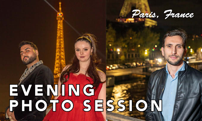 Gig Preview - Be your night photographer in paris