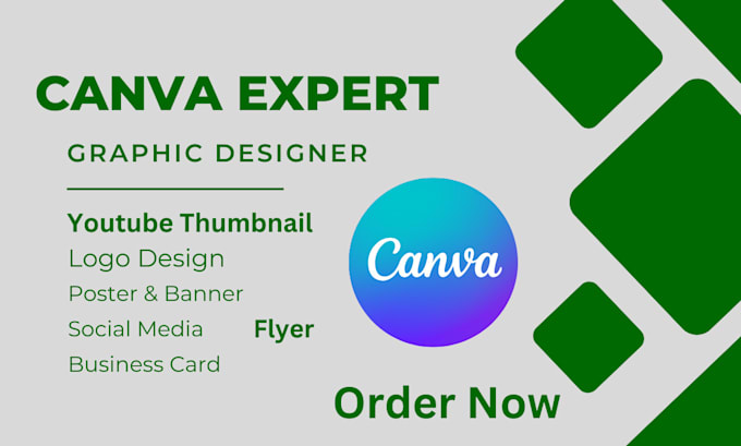 Gig Preview - Create, edit, and design anything using canva