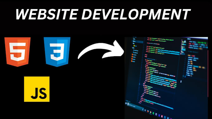 Gig Preview - Be your web developer using HTML, CSS, js, bootsrap and php