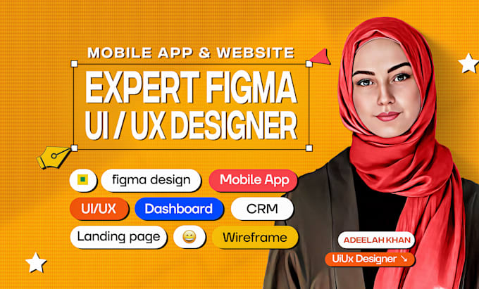 Gig Preview - Do figma website design, figma website, figma landing page, website ui ux design