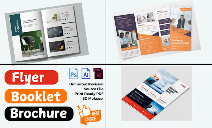 Gig Preview - Design corporate, digital brochure, company profile, annual report, catalog