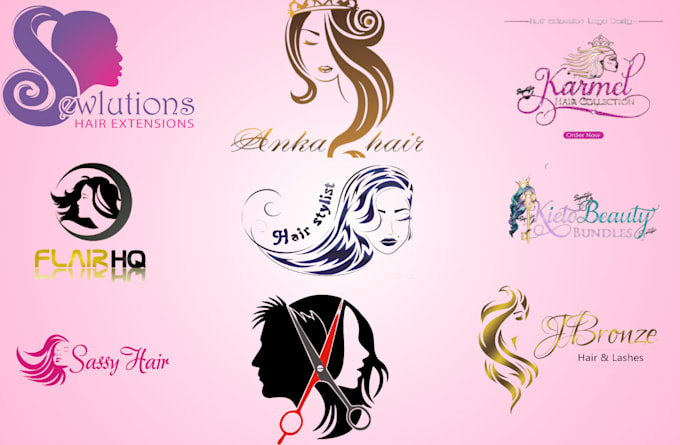 Gig Preview - Design logo and  banners for your wix hair extension website