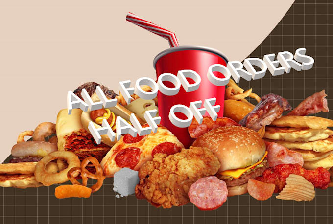 Bestseller - half off large food orders