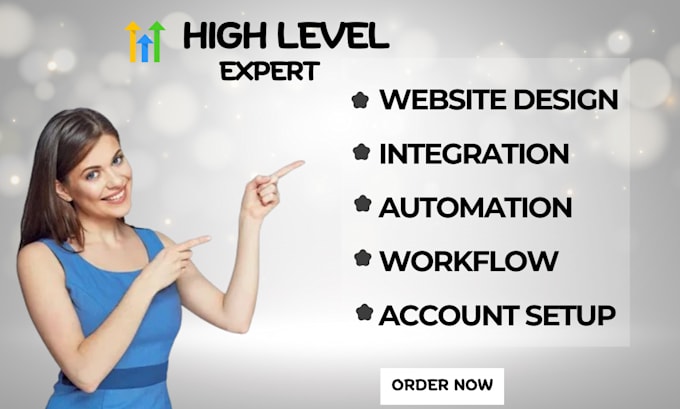 Gig Preview - Setup gohighlevel automation gohighlevel email markerting website, clixlo expert