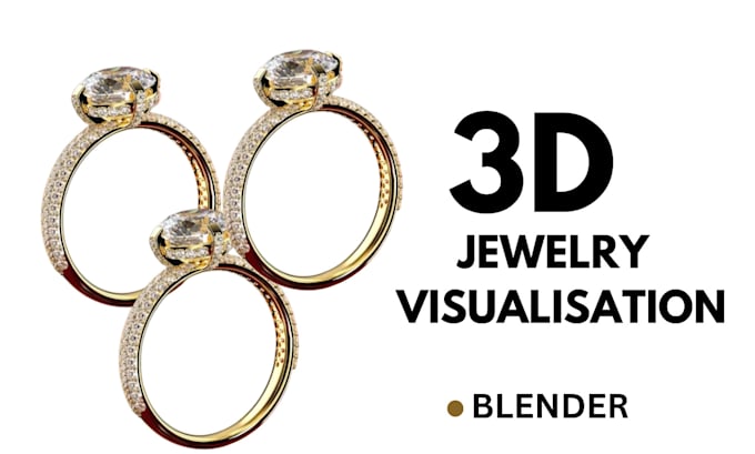 Gig Preview - Do 3d jewelry animation 3d cgi product jewelry modeling cad explainer video