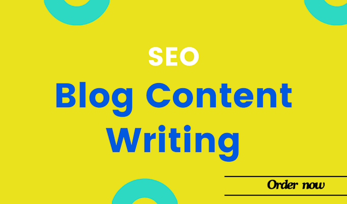 Gig Preview - Write SEO articles and blog posts that rank