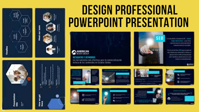 Gig Preview - Design modern pitch deck powerpoint presentation google slides