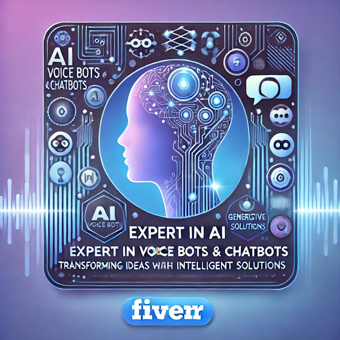 Gig Preview - Create ai voice bots, chatbots with llms