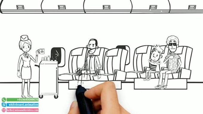 Gig Preview - Do whiteboard animations visual storytelling animated whiteboard explainer video