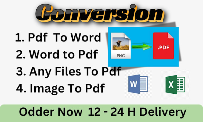 Gig Preview - Fast pdf to word conversion