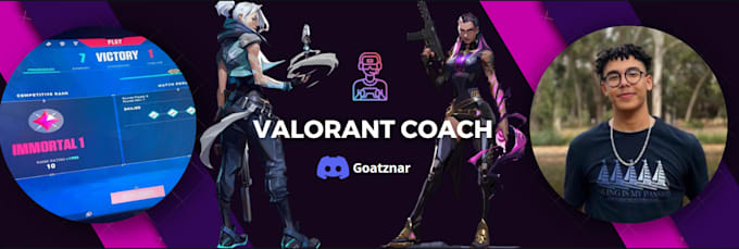 Gig Preview - Coach you and help you get better at valorant