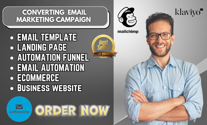 Gig Preview - Create email marketing campaign and sales emails