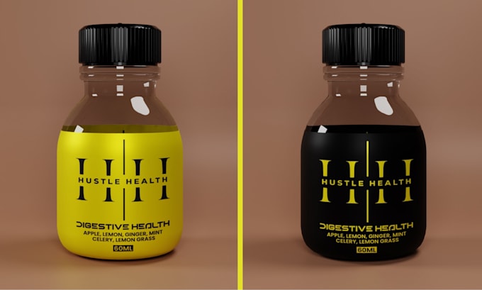 Gig Preview - Do product label, supplement label and bottle label design