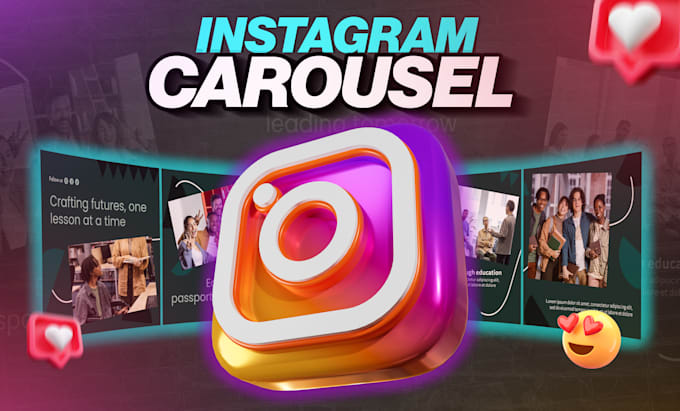 Gig Preview - Design attractive carousel and social media posts for your instagram