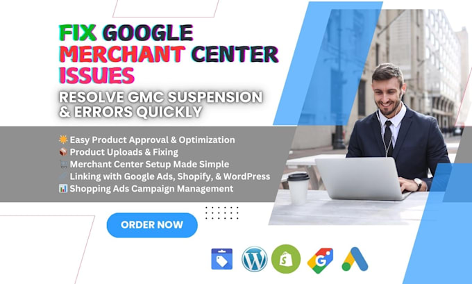 Gig Preview - Resolve google merchant center suspension