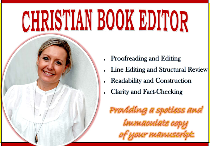 Gig Preview - Do christian book editing and proofreading, christian book editor