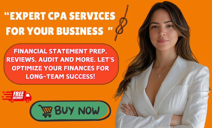 Gig Preview - Write and sign CPA verification letter, audit, review financial statement