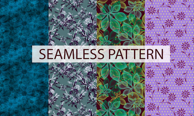 Gig Preview - Design seamless, modern, repeat clothing pattern desgn