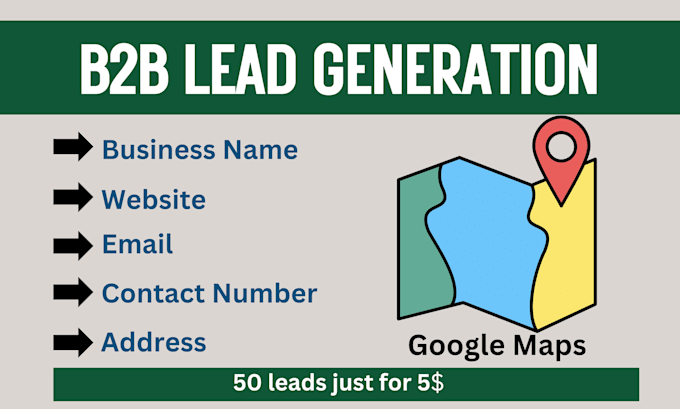 Gig Preview - Do b2b lead generation linkedin lead email leads and lead list building