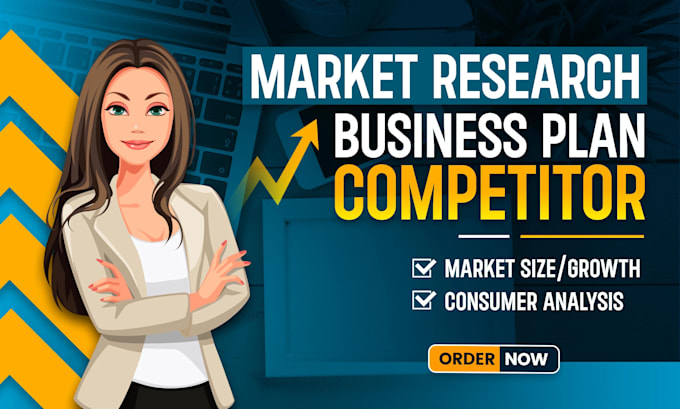 Gig Preview - Conduct comprehensive market research and planning for success of your business