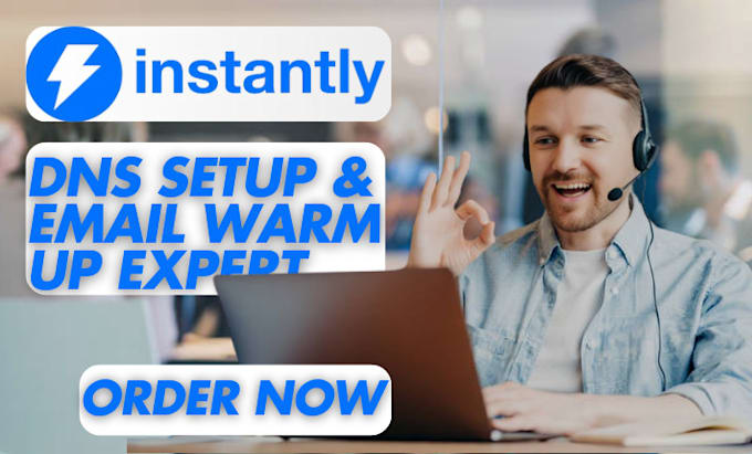 Gig Preview - Setup instantly ai email warmup and configure dns records spf dkim dmarc