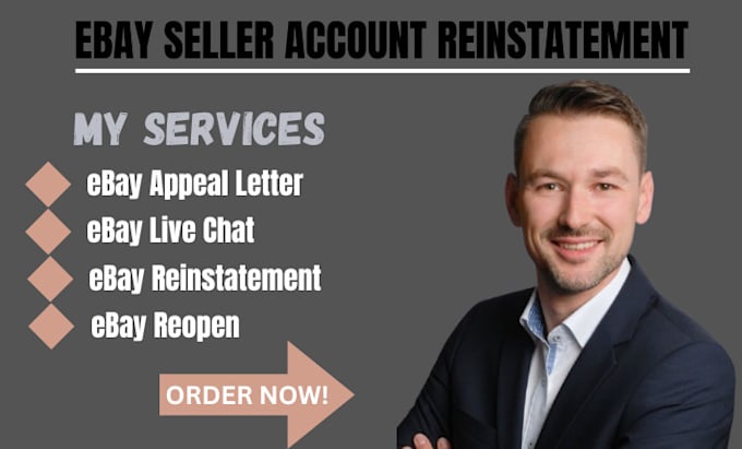 Gig Preview - Reinstate your suspended ebay seller account with an with an ebay agent