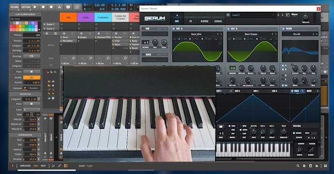 Bestseller - create and play an original melody for your song with serum