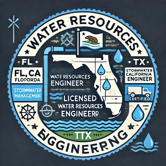 Bestseller - licensed fl, ca, texas water resources engineering