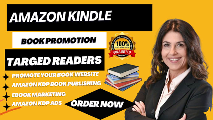 Gig Preview - Do amazon book promotion, kindle book advertising using amazon kdp ads campaign