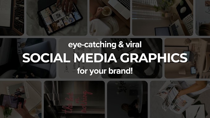 Gig Preview - Design viral social media graphics with canva for your brand