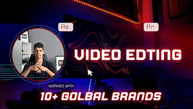 Gig Preview - Do professional video youtube and social media video editing