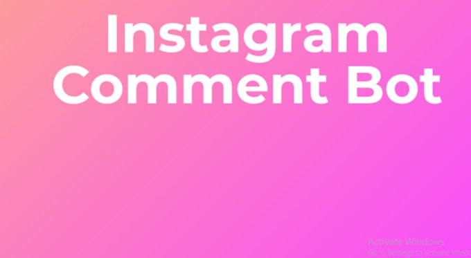 Bestseller - code instagram bot, auto dm bot, posting bot, auto follow bot, auto commentlng