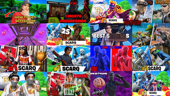 Bestseller - make u a good looking thumbnail if u want contact me on discord name scarqq