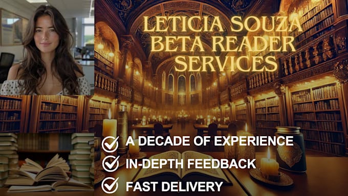 Bestseller - beta reader for your book and give you excelent feedback