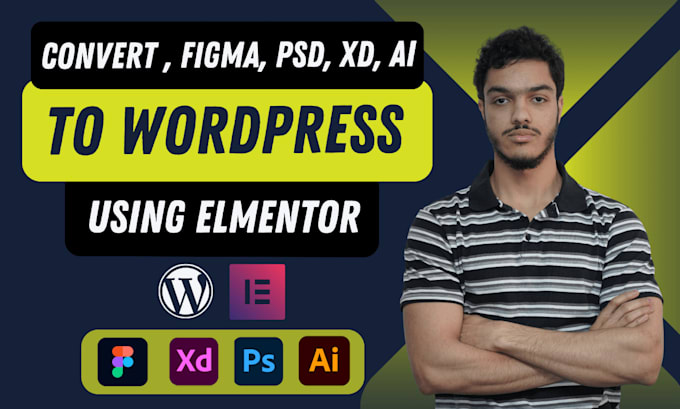 Gig Preview - Convert figma to wordpress, figma to elementor