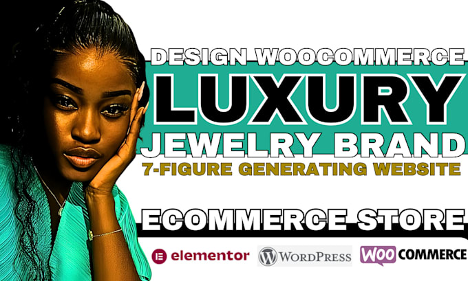 Gig Preview - Jewelry website, woocommerce jewelry store, dropshipping store, jewelry website