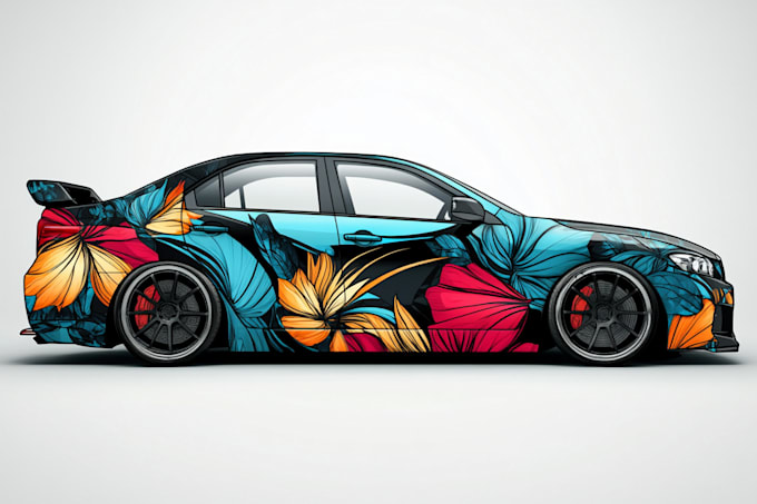 Gig Preview - Do creative vehicle wrap, car wrap, truck wrap or design