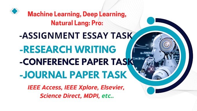 Gig Preview - Do urgent ml, dl, nlp research conference task and coding