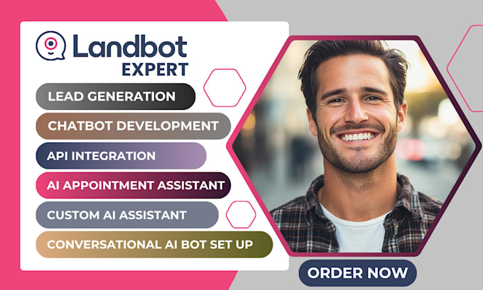 Gig Preview - Do landbot ai assistant, create landbot chatbot ai optimize landbot ai expert