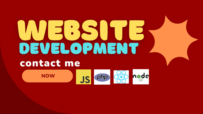 Gig Preview - Website development as full stack web developer, PHP laravel HTML CSS react