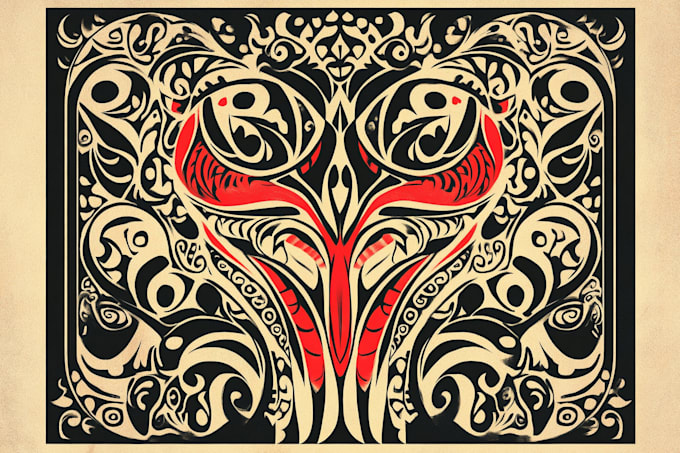 Gig Preview - Design a polynesian maori tribal tattoo